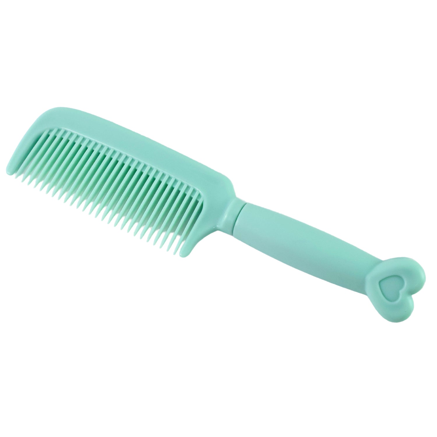 Plastic Hair Comb With Heart-shaped Handle (1 Pc) Plastic Hair Comb With Heart-shaped Handle (1 Pc)